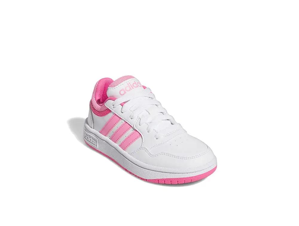 Zapatilla Adidas Hoops 3.0 Junior Blanco