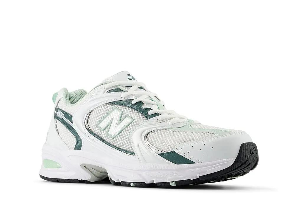 Zapatilla New Balance 530 Unisex Blanco Mint