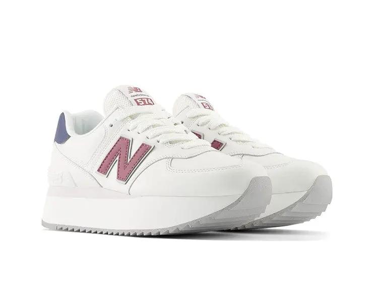Zapatilla New Balance 574 Stacked Mujer Blanco