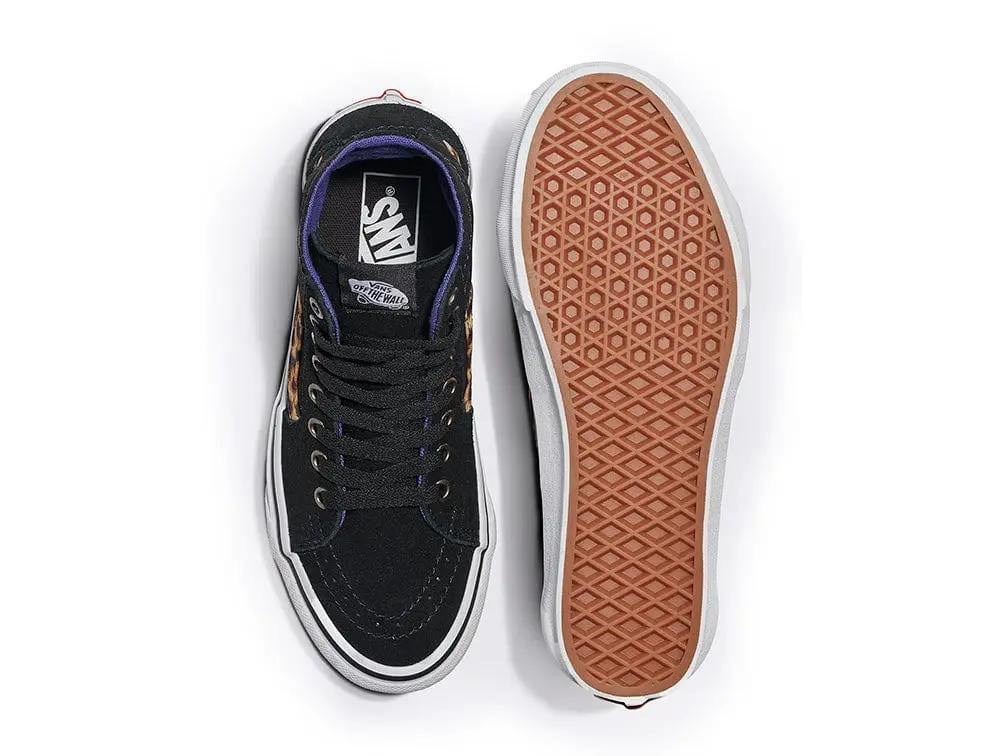 Zapatilla Vans Sk8-Hi Tapered Mujer Negro