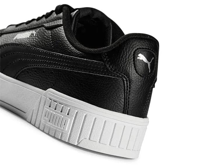Zapatillas Puma Carina 2.0 Cuero Mujer Negro