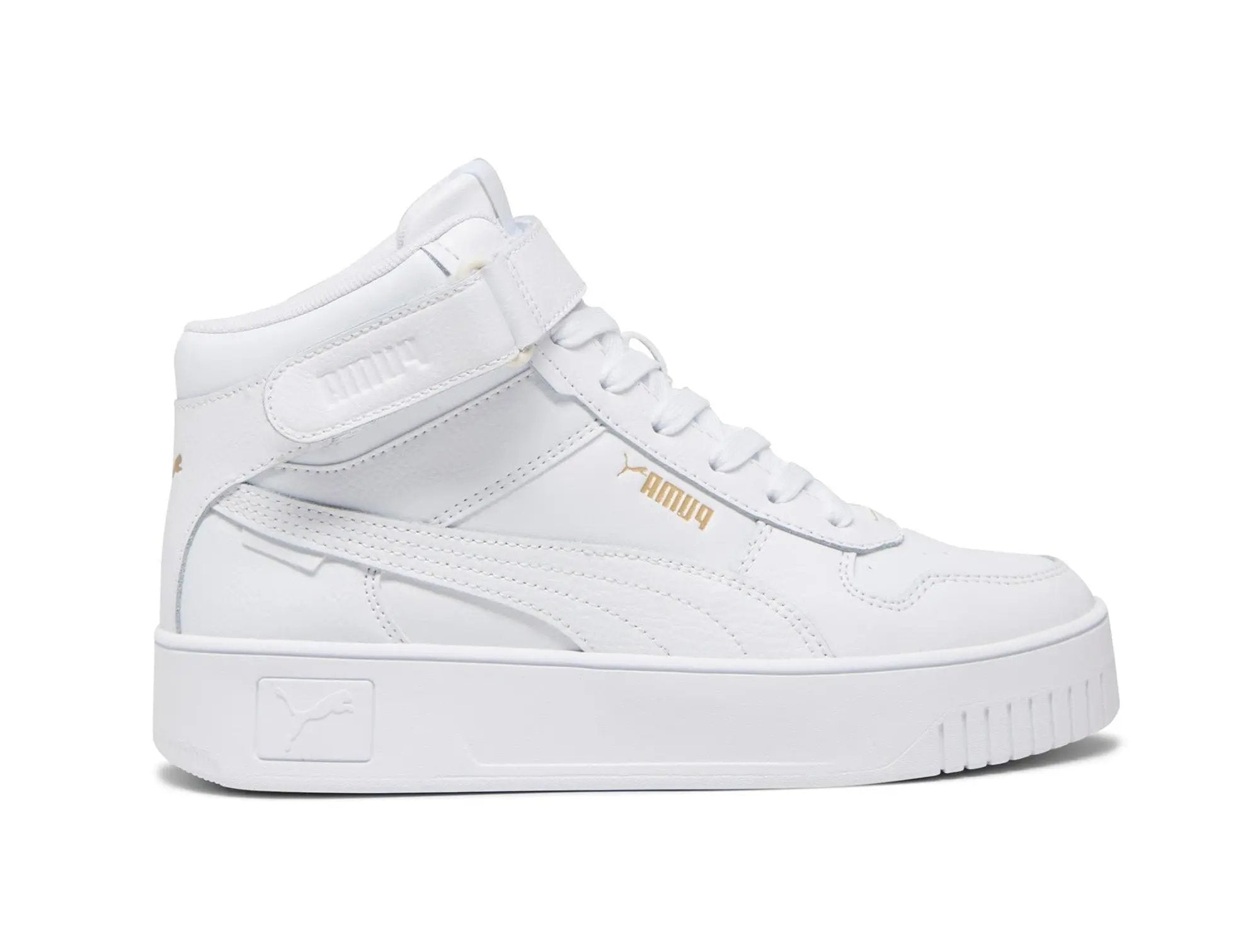 Zapatillas Puma Carina Street Mid Mujer Mono Blanco