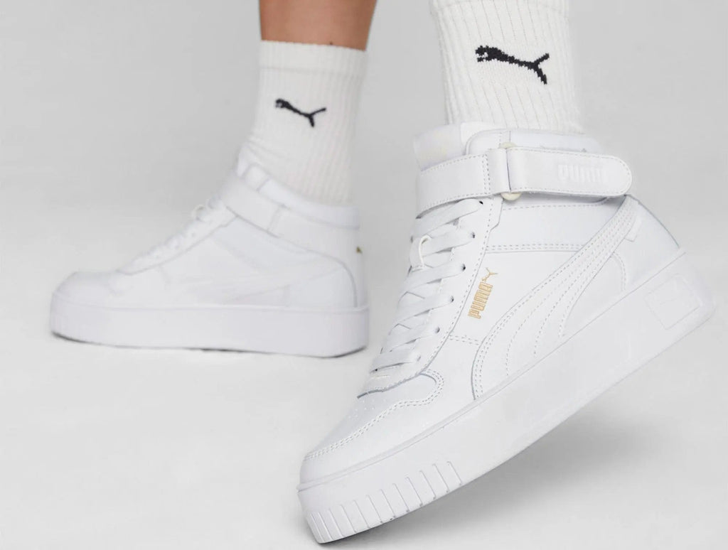 Zapatillas Puma Carina Street Mid Mujer Mono Blanco