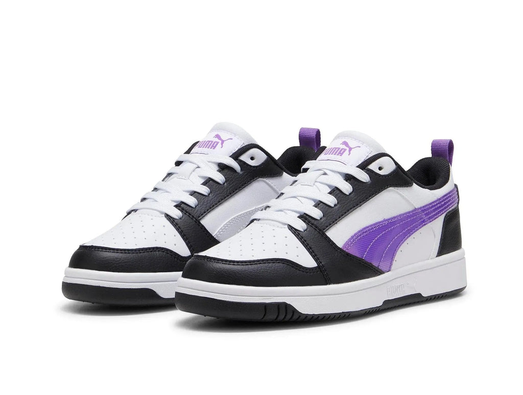 Zapatillas Puma Rebound V6 Cadete Negro