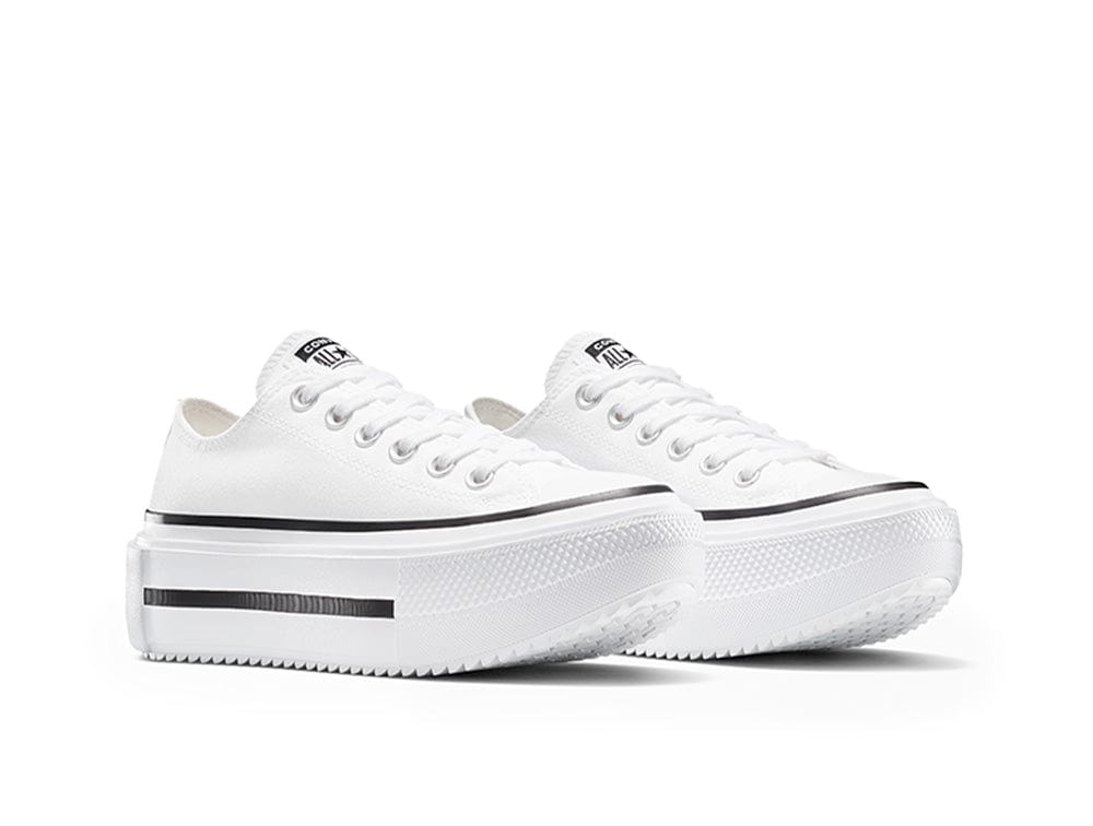 Zapatillas Converse Chuck Taylor Lift Double Stack Mujer Blanco