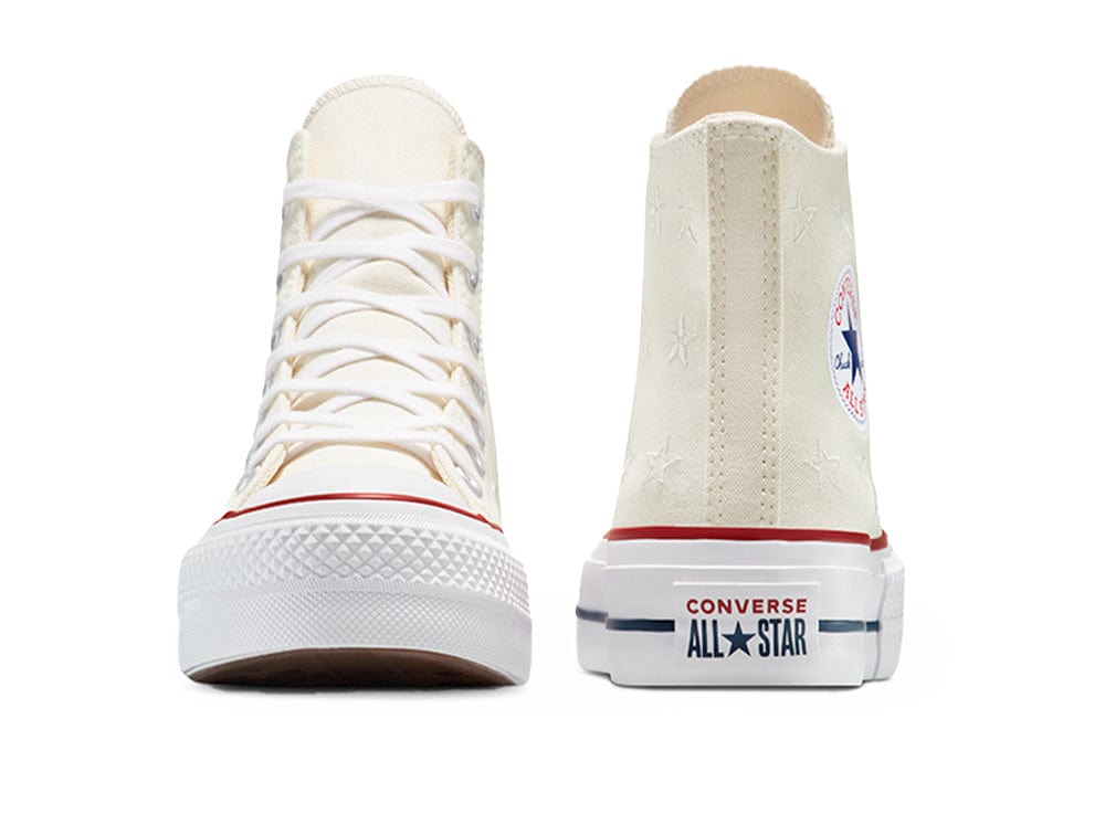 Zapatillas Converse Chuck Taylor Lift Mujer Blanco