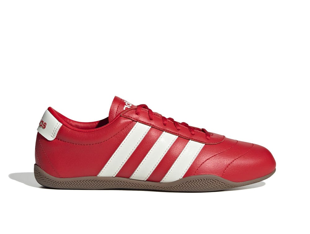 Zapatillas Adidas Grand Court Lo Lth Mujer Rojo