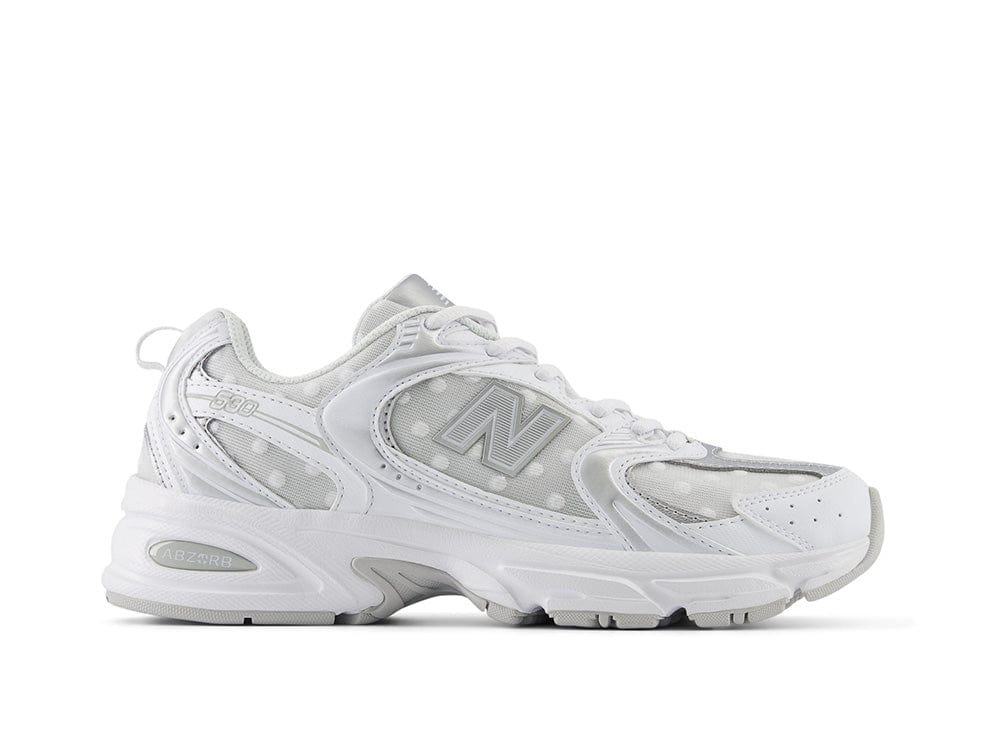 Zapatilla New Balance 530 Dots Unisex Blanco-Gris