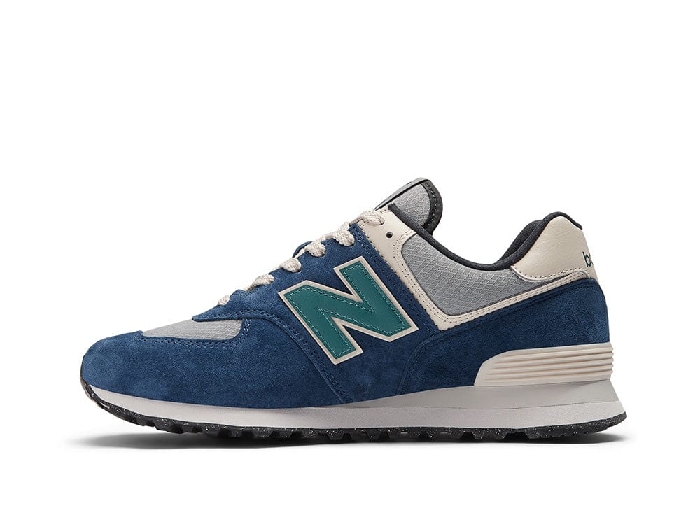 Zapatilla New Balance 474 Hombre Azul - Celeste Cordura