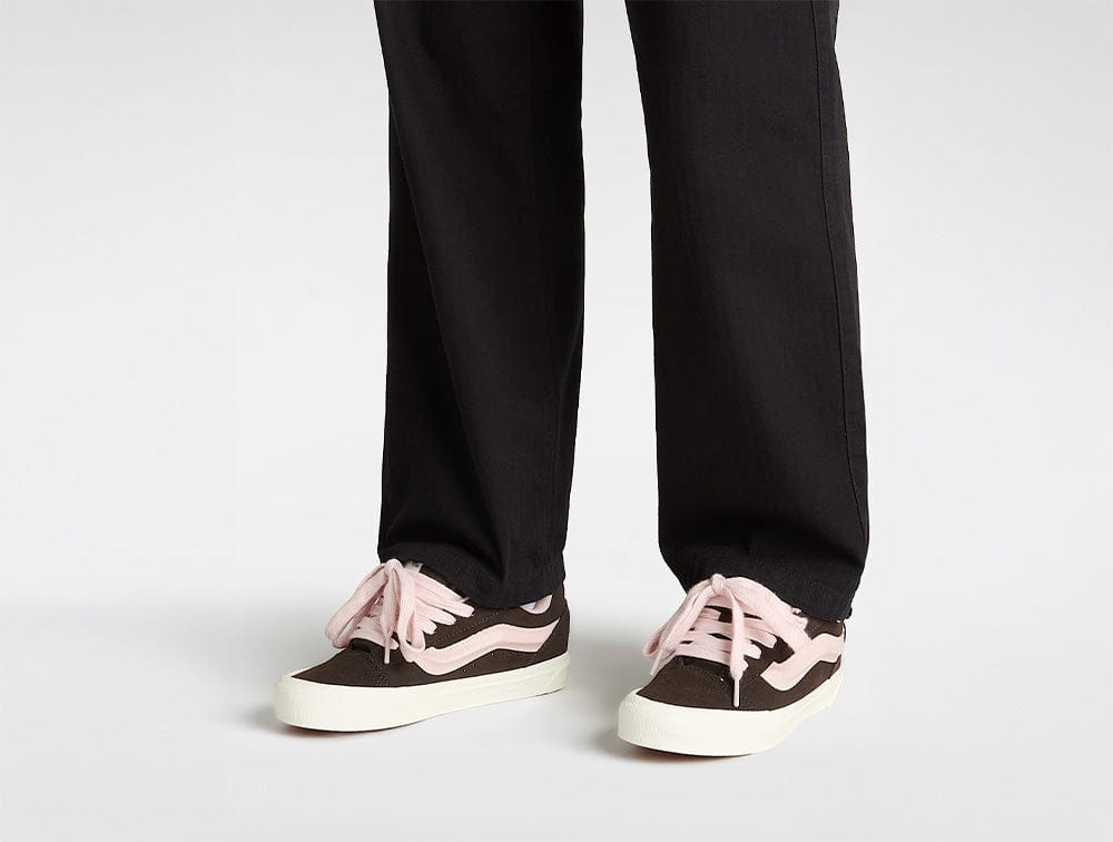 Zapatilla Vans Knu Skool Mujer Café - Rosado